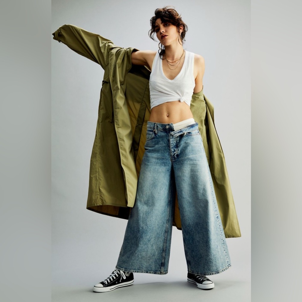 RARE We The Free Landry Wide Leg Jeans Size 26